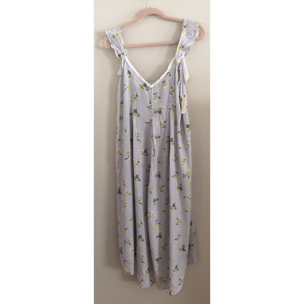 Anthropologie FLOREAT RUFFLED FLORAL JUMPSUIT new - Picture 5 of 8